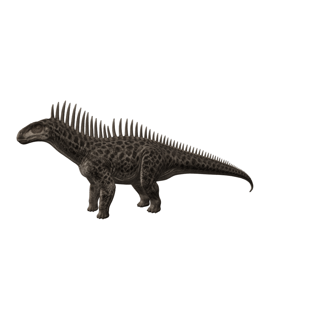 Amargasaurus 3D-Modell – markanter Sauropode mit verlängerten Dornfortsätzen