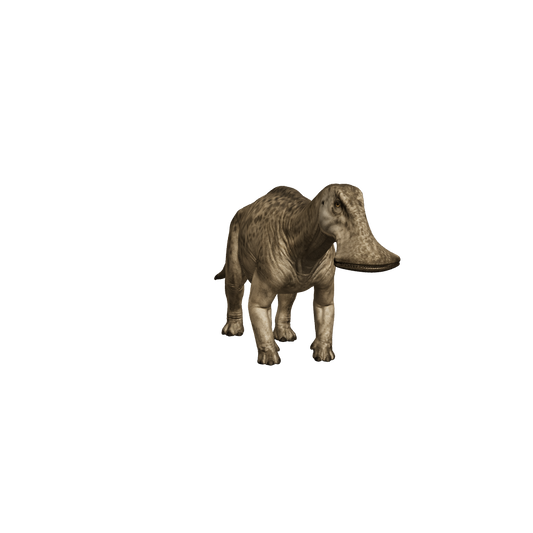 Nigersaurus 3D-Modell – Sauropode mit breiter Schnauze aus der Kreidezeit