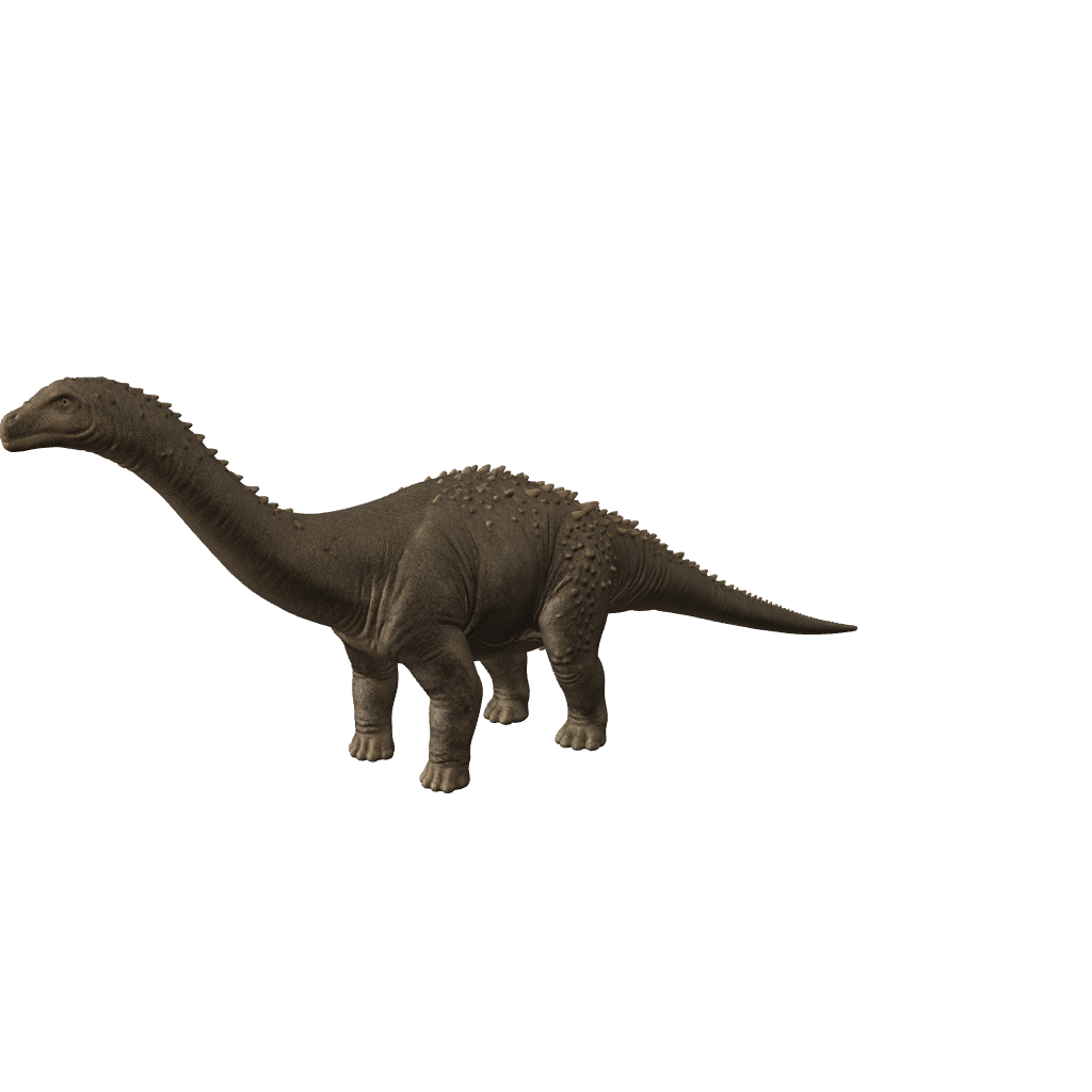 Titanosaur 3D-Modell – großer generischer Sauropode