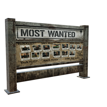 Blacklist-Fahndungstafel – Most Wanted – Vorschau