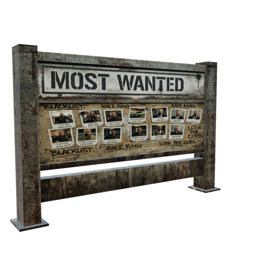 Blacklist-Fahndungstafel – Most Wanted – Vorschau