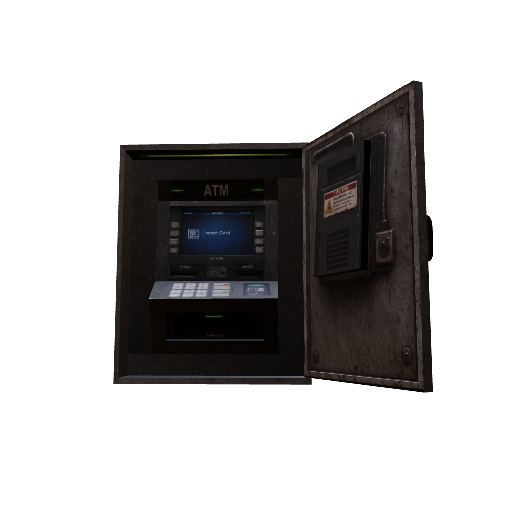 Schwarzmarkt-Bankautomat – Offen – Vorschau