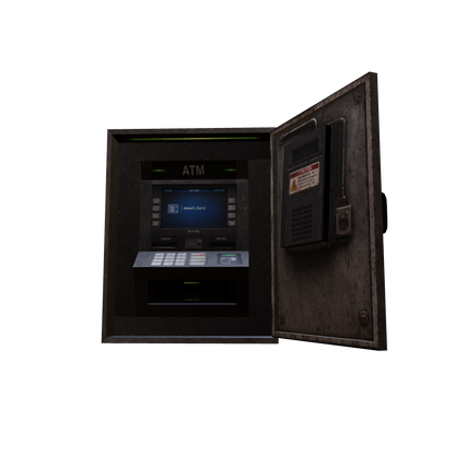 Schwarzmarkt-Bankautomat – Offen – Vorschau