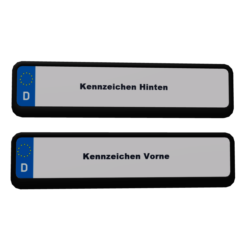 Deutsche Kennzeichen – Vorschau