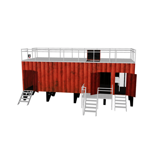 Brandcontainer – 3D-Modell