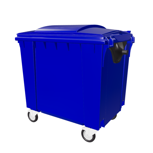 Mülltonne Blau – 3D-Modell