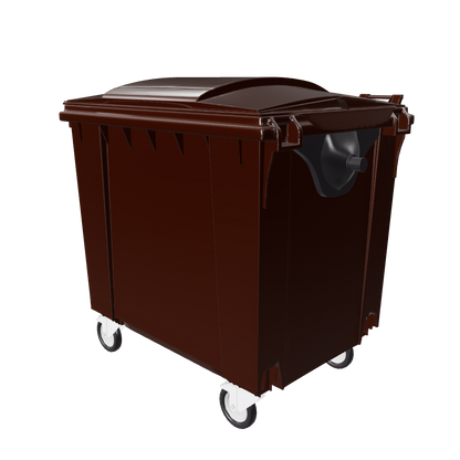 Mülltonne Braun – 3D-Modell