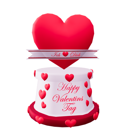 Valentinstags-Dekoration – 3D-Modell