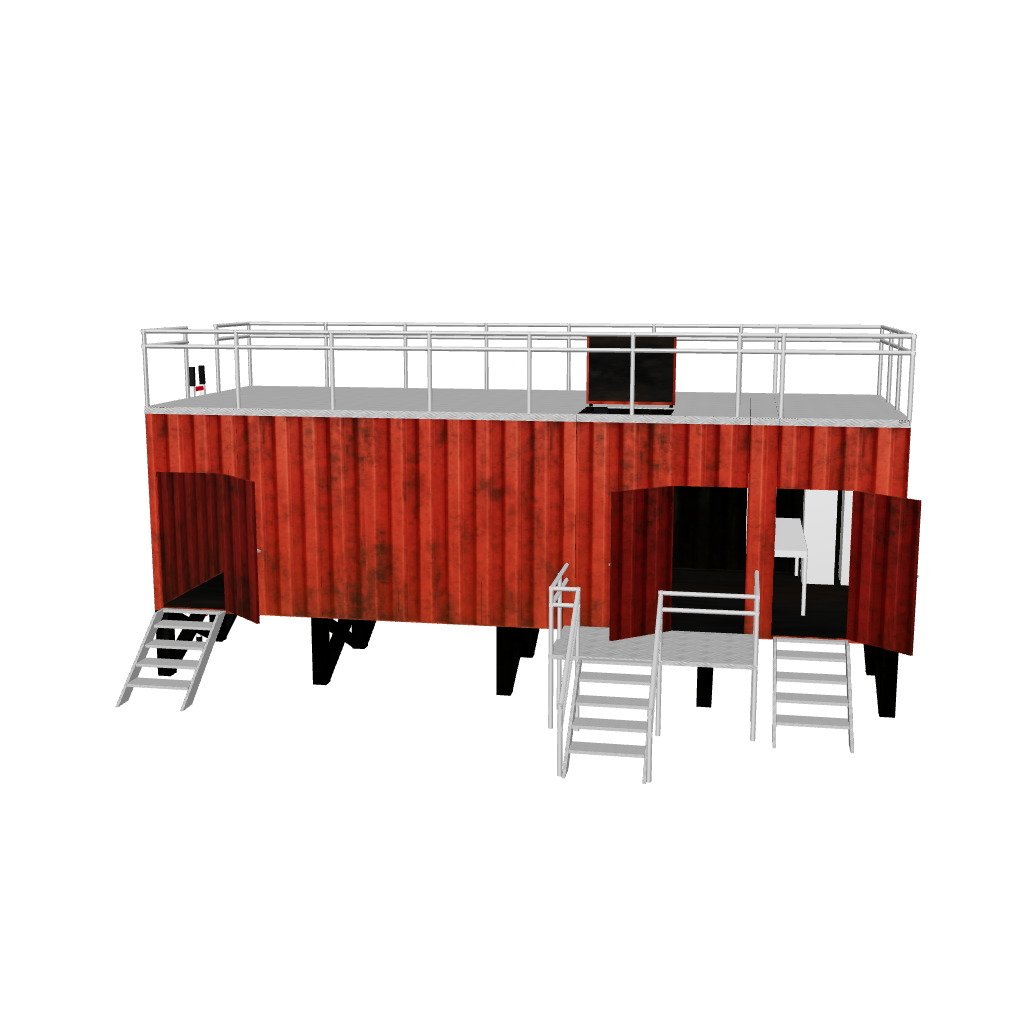 Brandcontainer – interaktive 3D-Ansicht