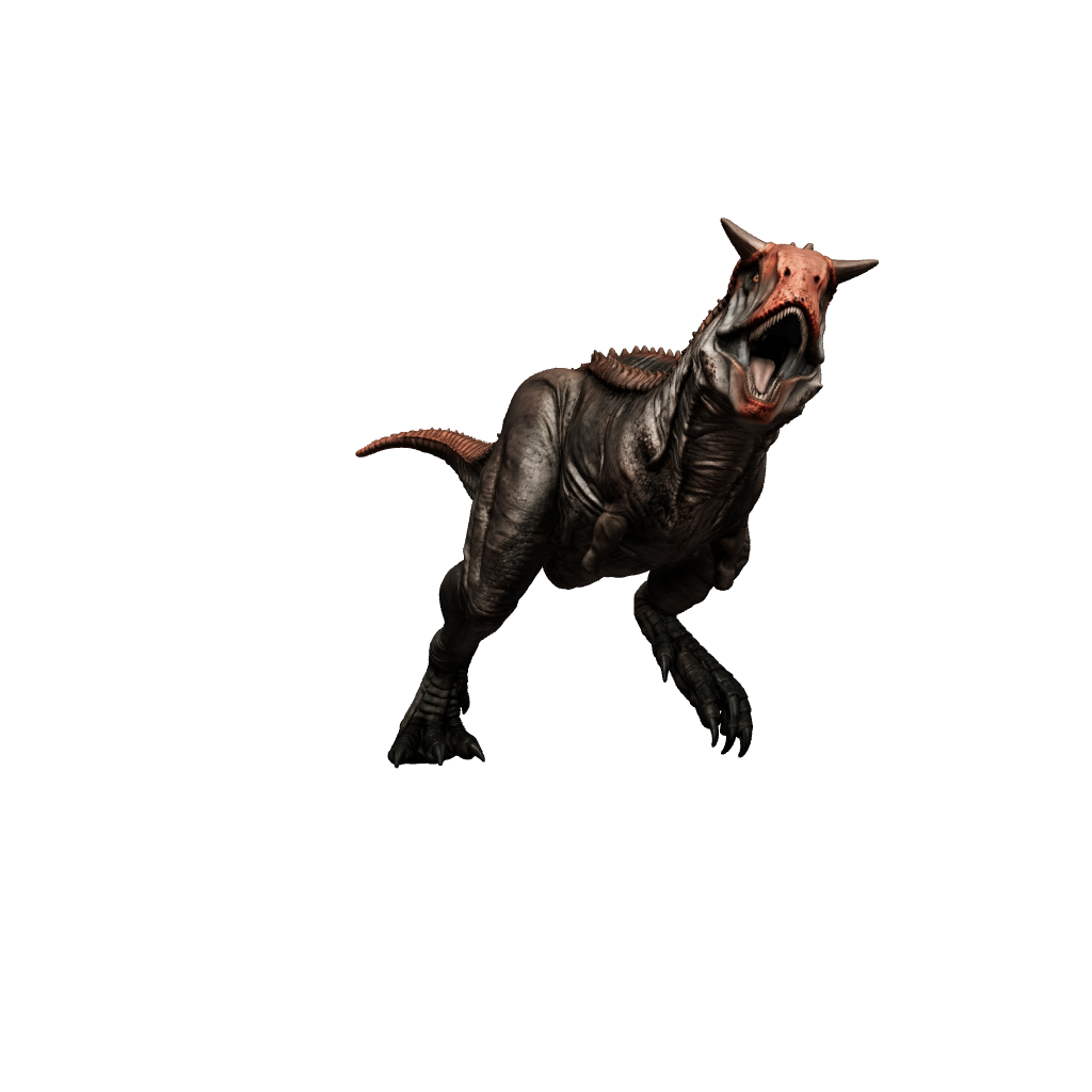 Carnotaurus 3D-Modell – interaktive Modellansicht