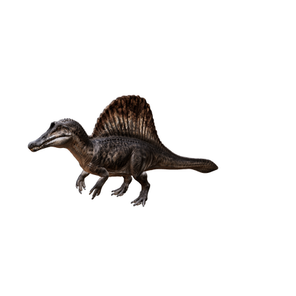 Spinosaurus 3D-Modell – interaktive Modellansicht
