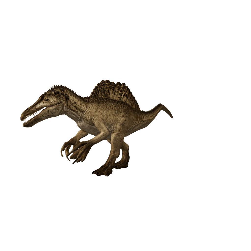 Suchomimus 3D-Modell – interaktive Modellansicht
