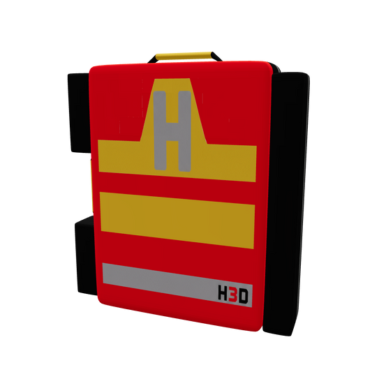Notfallrucksack 4 – interaktive 3D-Ansicht